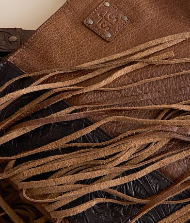 STS Boho Cowgirl Large Fringe Tote misc detail 2 view