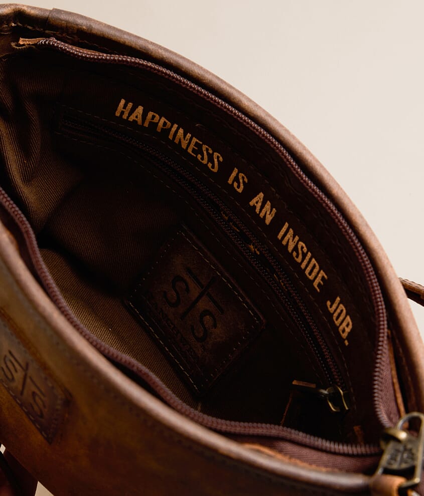 Baroness Claire Leather Crossbody Purse