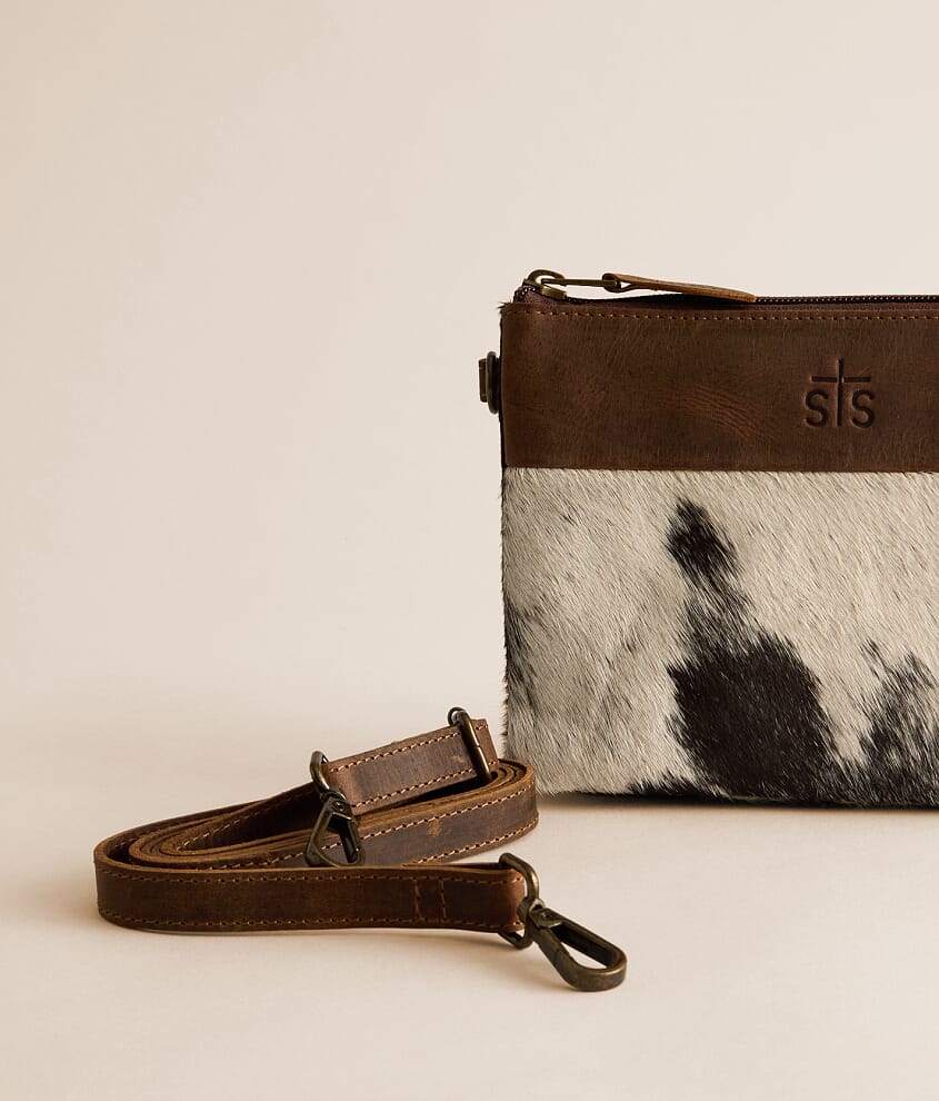 Rio Cowhide Crossbody Leather Purse