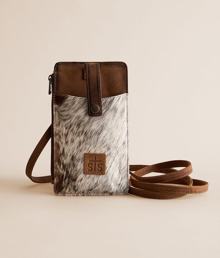 Phoebe Cowhide Leather Phone Purse