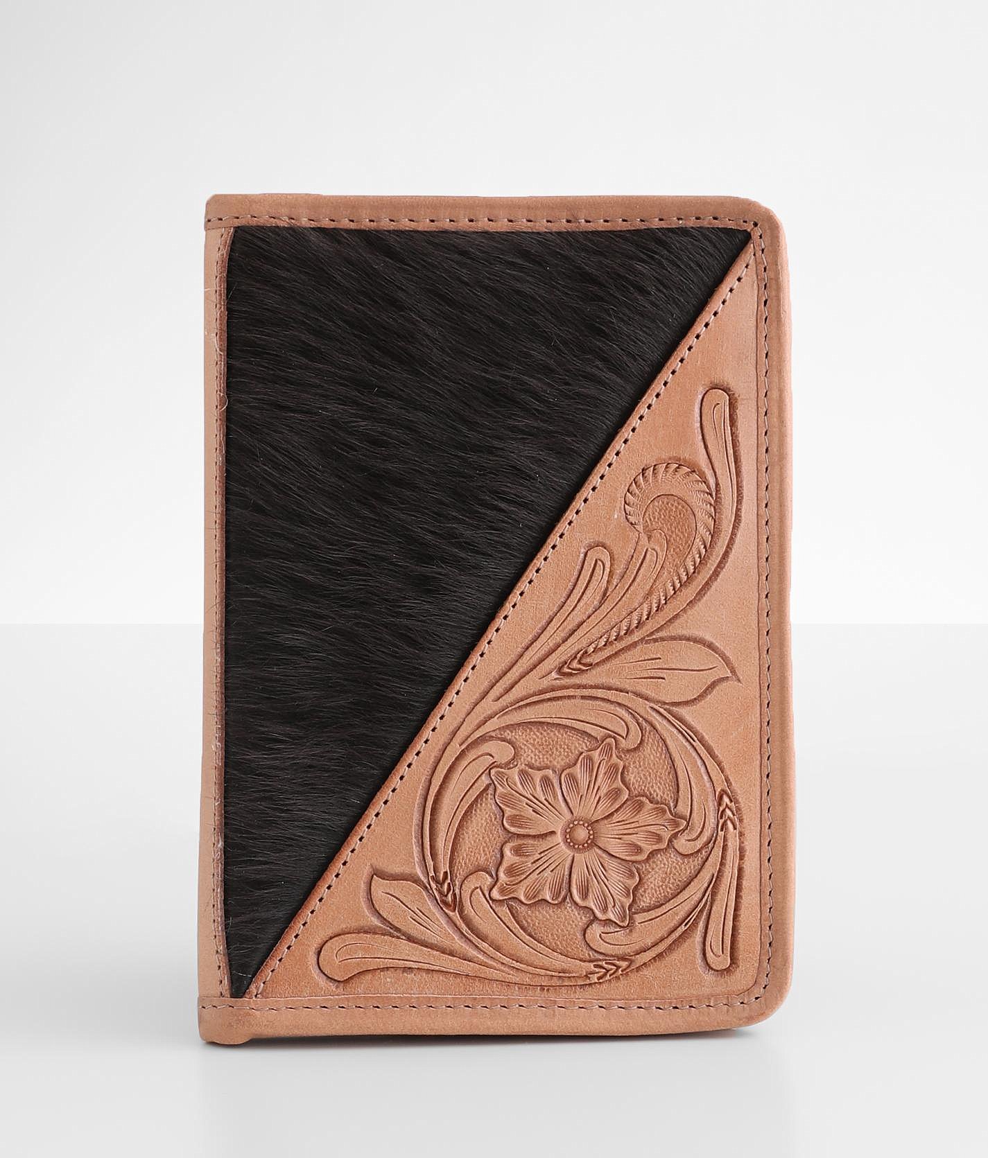 STS Ranchwear Yipee Kiyay Women's Bifold Wallet - Full Grain Cowhide Leather, Magnetic Closure, Western Style - View #8