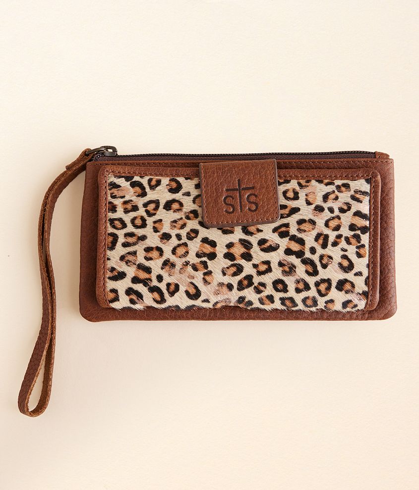 STS Great Plains Haley Leather Wristlet Wallet