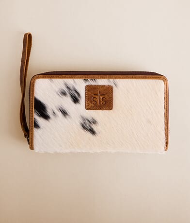 STS Vaquero Concho Bentley Wristlet Wallet front view