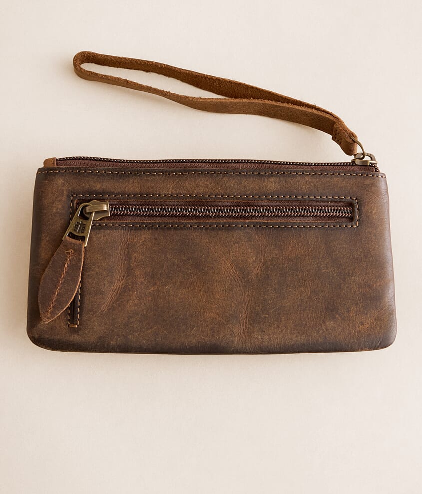 Haley Leather Wristlet Wallet