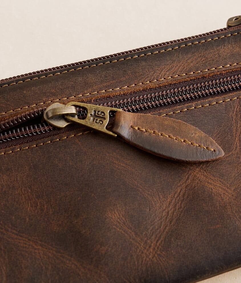 Haley Leather Wristlet Wallet