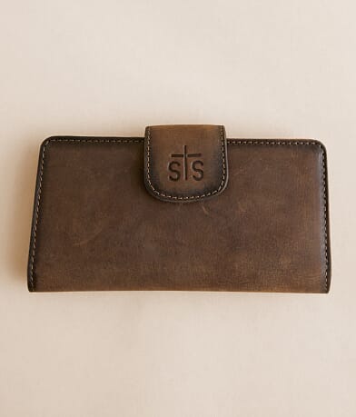STS Carlin Leather Wallet front view