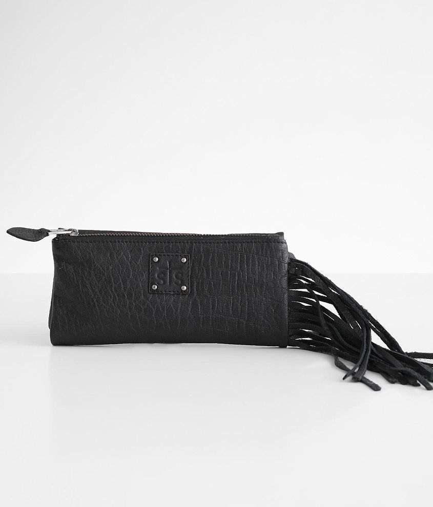 STS Rhapsody Maesa Leather Fringe Wallet Women s Bags in Black