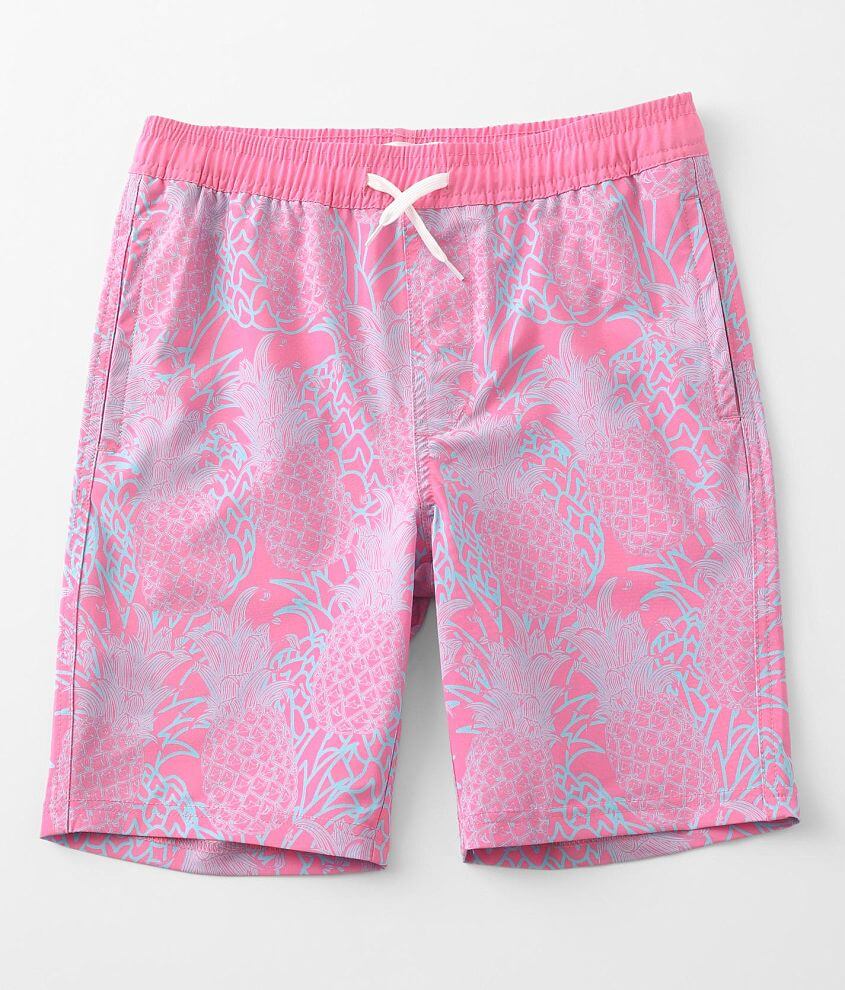 Boys - Departwest Pineapple Rich Boardshort front view