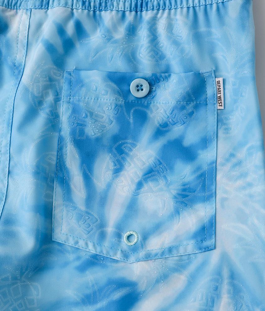 Boys - Tie-Dye Stretch Swim Trunks