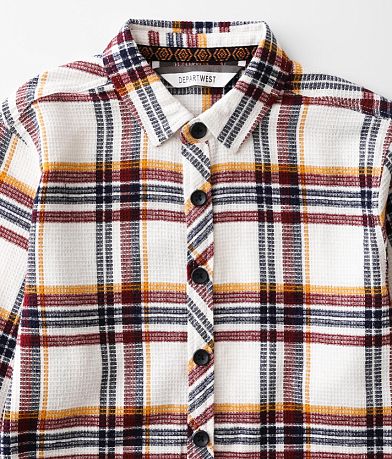 Departwest Boys - Waffle Plaid Shirt MISC_DETAIL_1