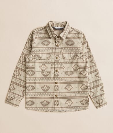 Departwest Boys - Southwestern Corduroy Shirt front view