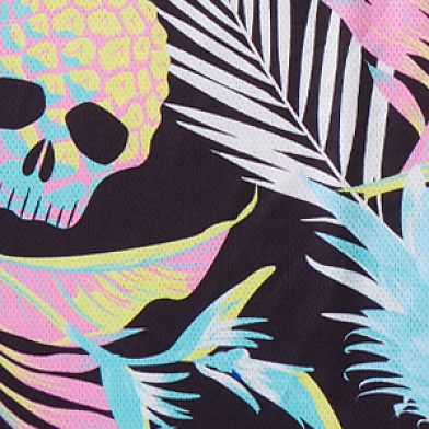 Black Pinapple Skull