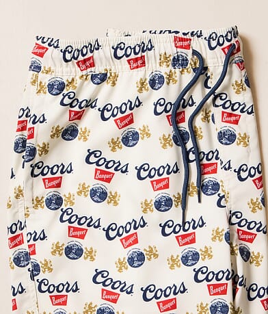 Coors Banquet Seal Stretch Swim Trunks thumbnail 6