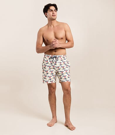 Coors Banquet Seal Stretch Swim Trunks