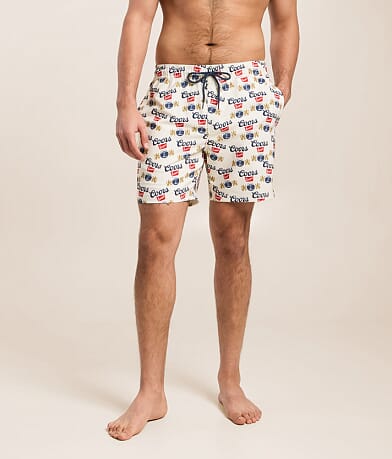 Coors Banquet Seal Stretch Swim Trunks thumbnail 2