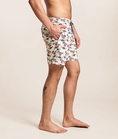 Coors Banquet Seal Stretch Swim Trunks thumbnail 3