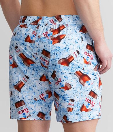 Valor Coors Light&#174; Chillers Stretch Swim Trunks BACK