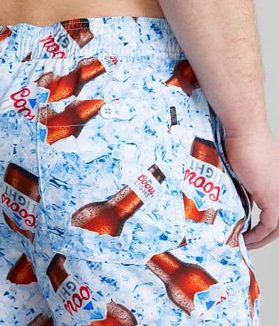 Valor Coors Light&#174; Chillers Stretch Swim Trunks BACK_POCKET