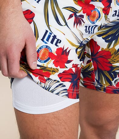 Valor Miller Lite&#174; Stretch Swim Trunks misc detail 2 view