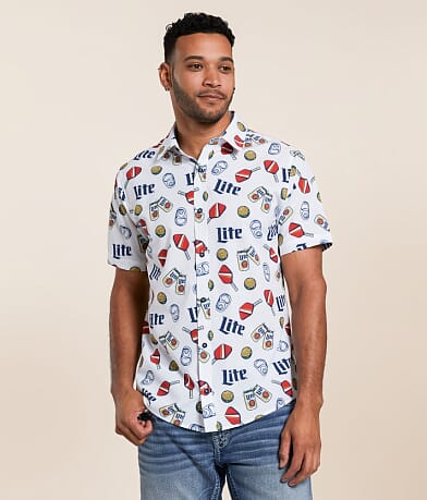 Valor Miller Lite® Pickleball Stretch Shirt front view