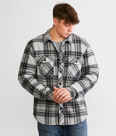 Departwest Polar Fleece Shacket front view