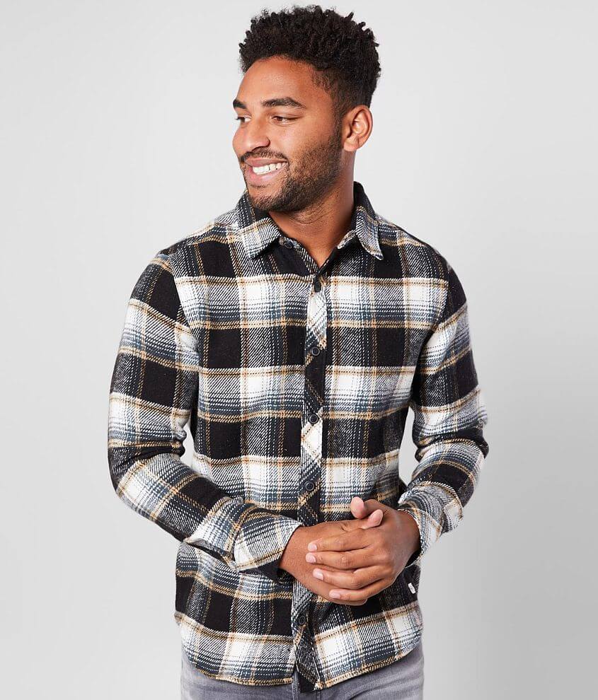 Departwest Hashtag Flannel Shirt front view