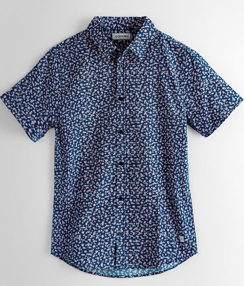Departwest Geo Floral Shirt front view