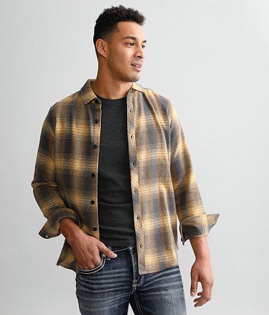 Departwest Textured Flannel Shirt front view