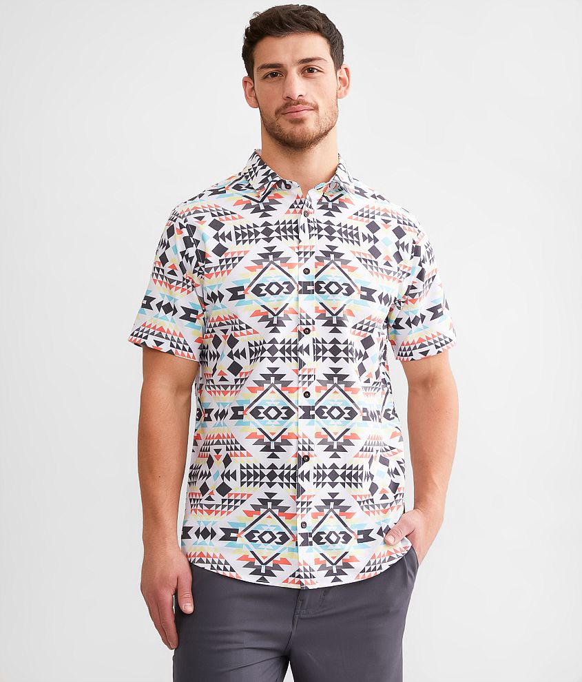 Departwest Printed Performance Stretch Shirt