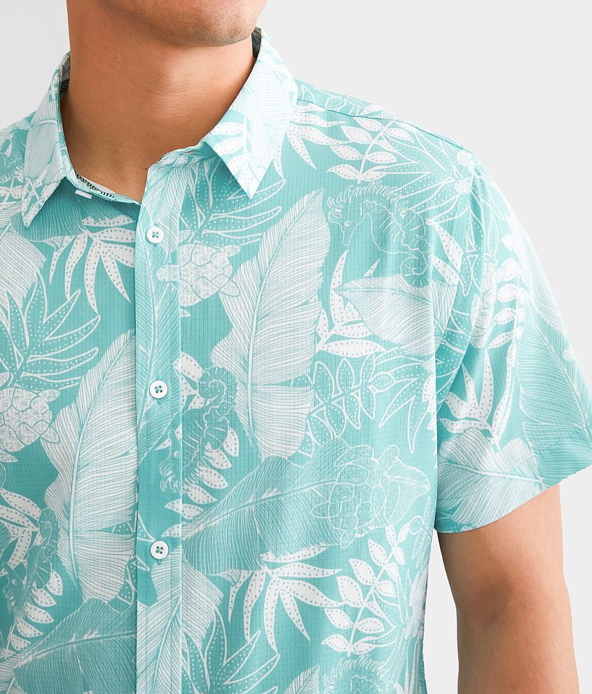 Tropical Performance Stretch Shirt