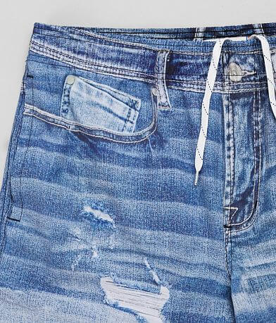 Departwest Party Jorts Stretch Swim Trunks misc detail 1 view
