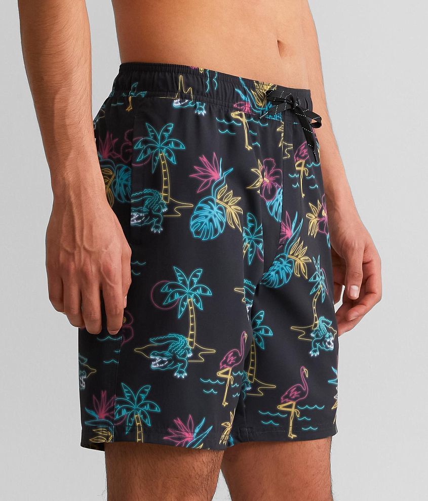 Tropical Stretch Swim Trunks