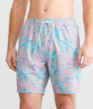 Departwest Watercolor Stretch Swim Trunks - Men's Swimwear in Multi