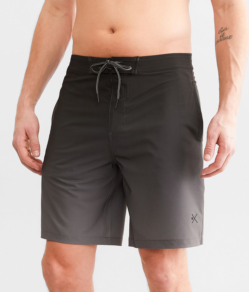 Departwest Gradient Stretch Boardshort front view