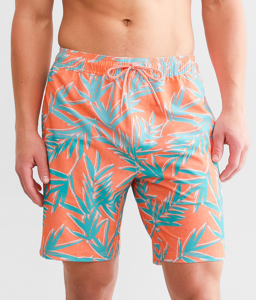 Departwest Tropical Swim Trunks front view