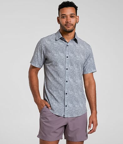 Maven Co-op Essential Standard Performance Stretch Shirt front view