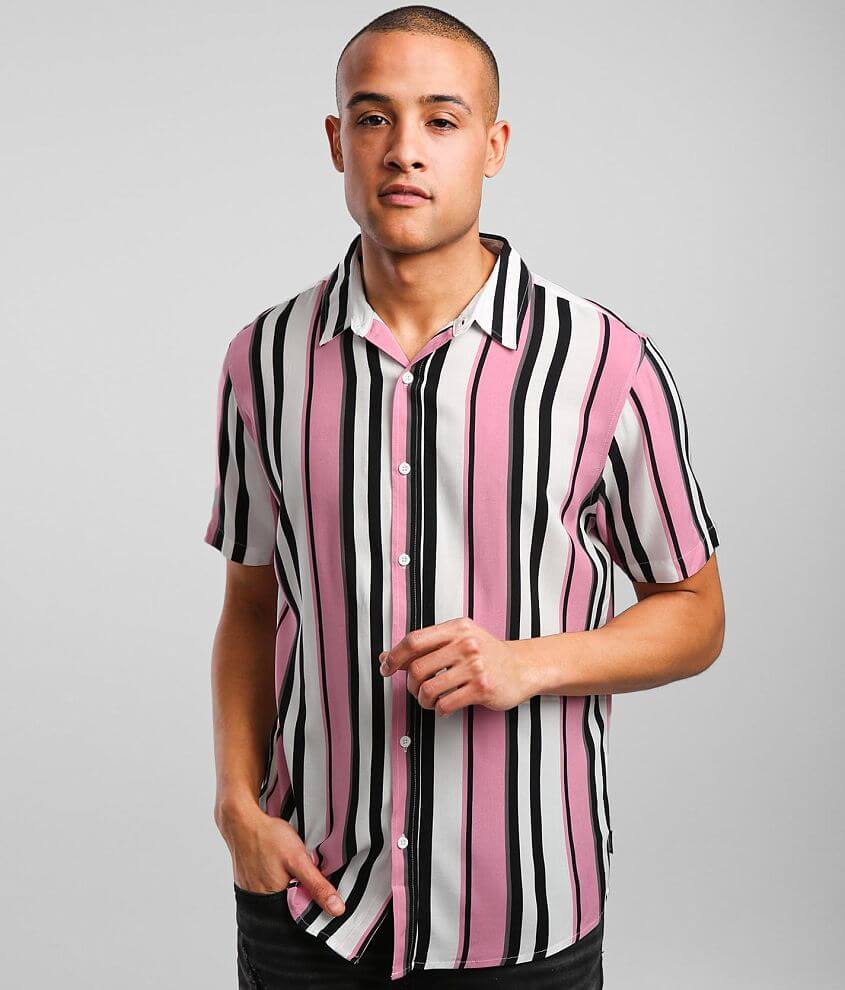 Pink striped shirts