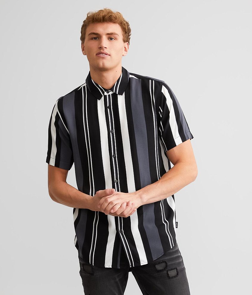 Nova Industries Mixed Stripe Shirt front view