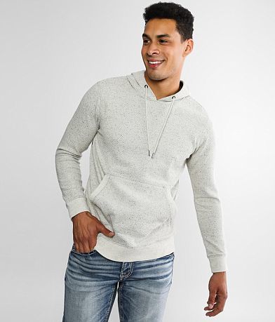 BKE Textured Knit Hoodie front view