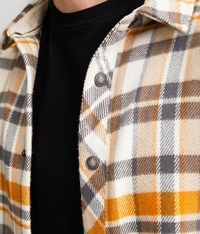 Outpost Makers Flannel Shacket misc detail 1 view