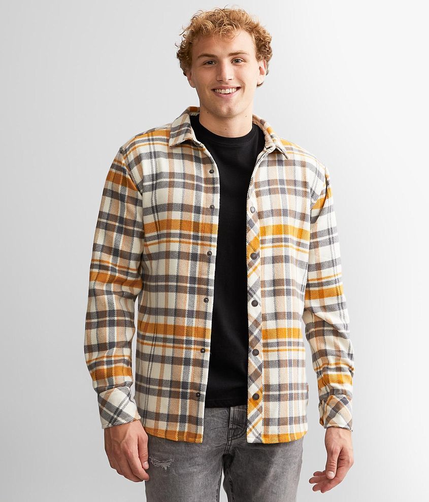 Outpost Makers Quilted Flannel Shacket - Men's Coats/Jackets in