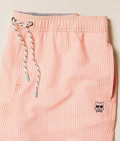 Striped Swim Trunks thumbnail 6