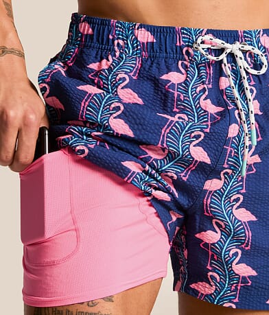 PARTY PANTS Flamingles Party Starter Swim Trunks thumbnail 6