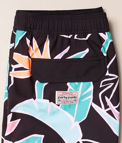 Sweet Leaf Stretch Swim Trunks thumbnail 5