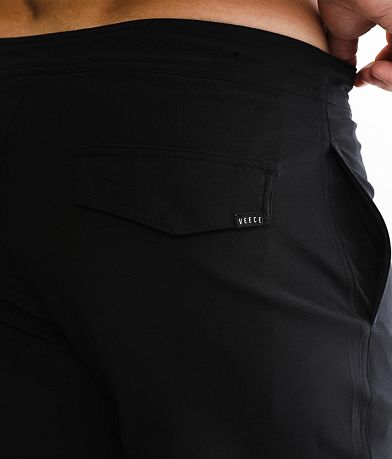 Veece Solid Stretch Boardshort BACK_POCKET