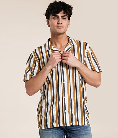 Valor Striped Shirt front view