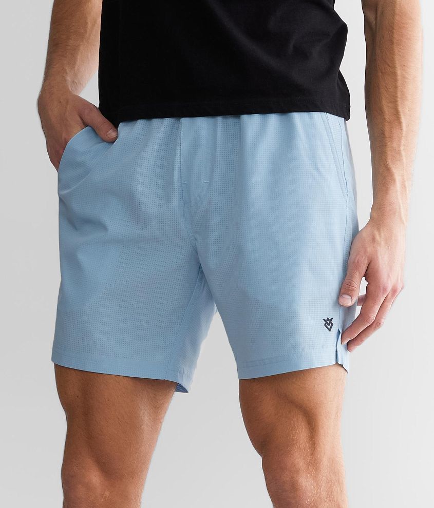 Veece Perforated Active Stretch Short front view