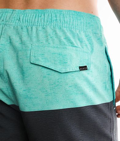 Veece Marine Stretch Swim Trunks back pocket view