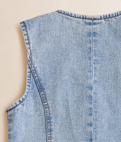 Willow &amp; Root Girls - Washed Denim Stretch Vest MISC_DETAIL_2
