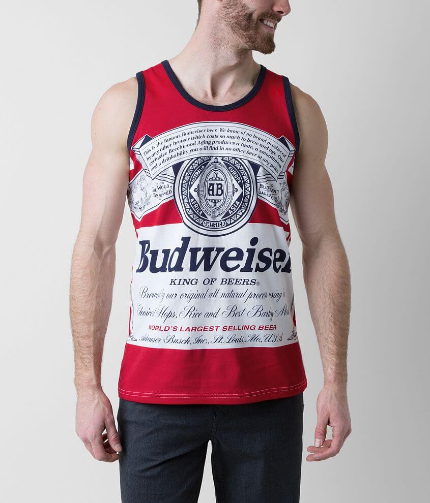 Budweiser King of Beers Tank Top front view